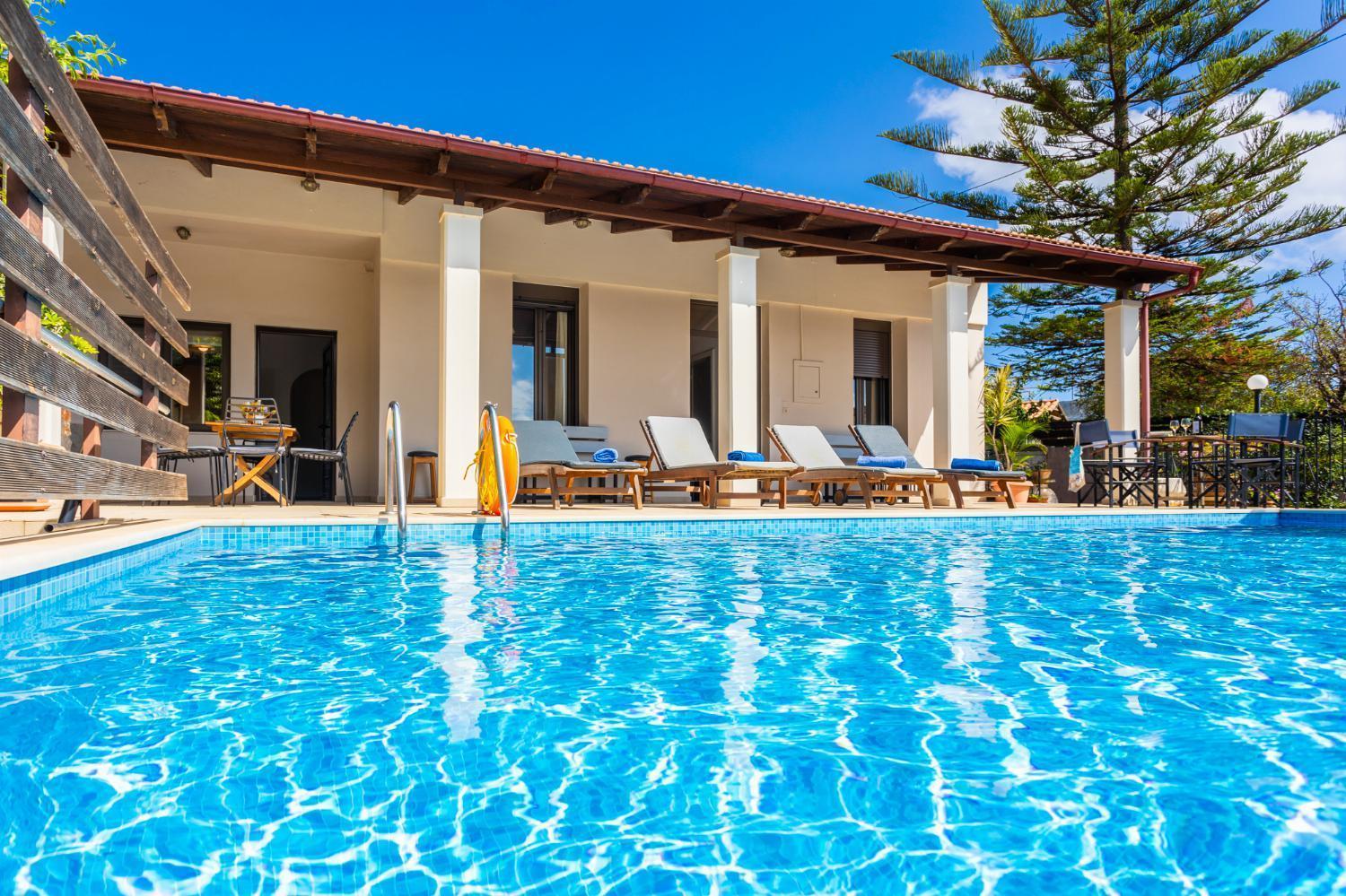 Villa Maro Large Private Pool Ac Wifi Kefalas Buitenkant foto